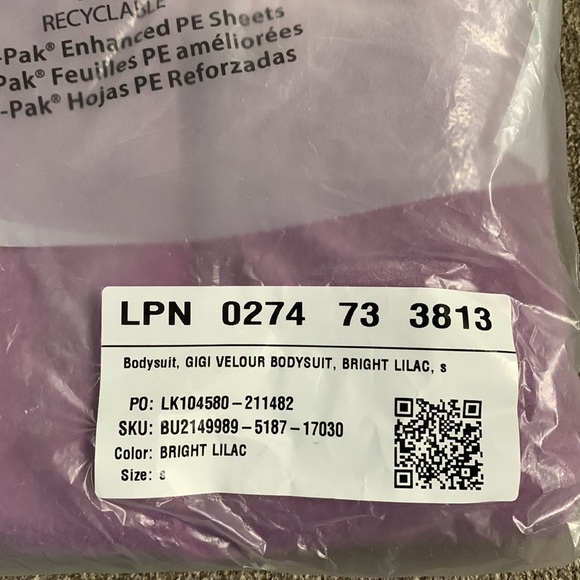 Fabletics Gigi Velour Bodysuit - Picture 4 of 9